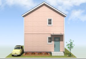 ハウスオブデコ　モデルプラン　２階建て　アメリカン　カジュアル　シンプル　ラップサイディング　輸入住宅