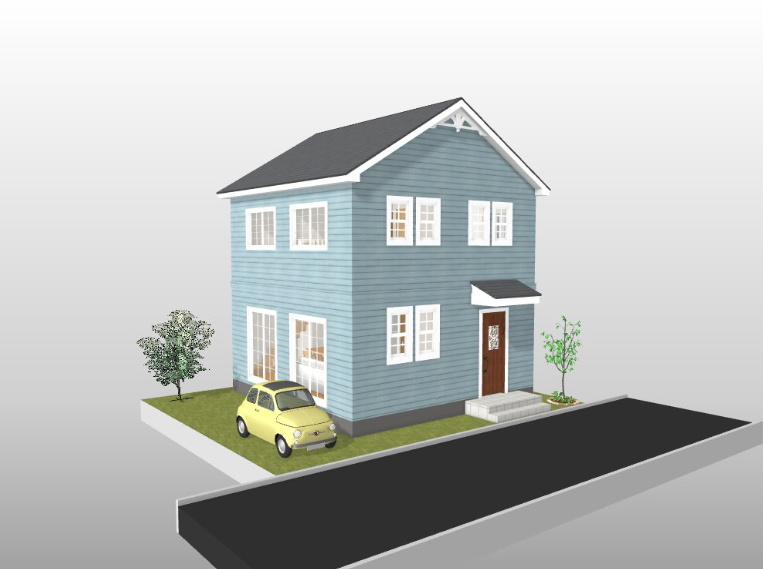 House of Deco Model Plan​  NO.245e​